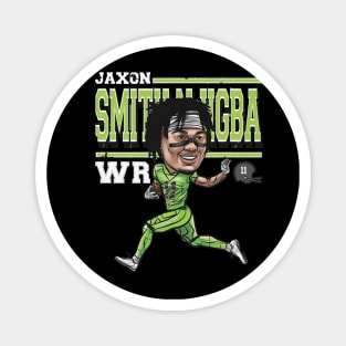 Jaxon Smith-Njigba Seattle Cartoon Magnet